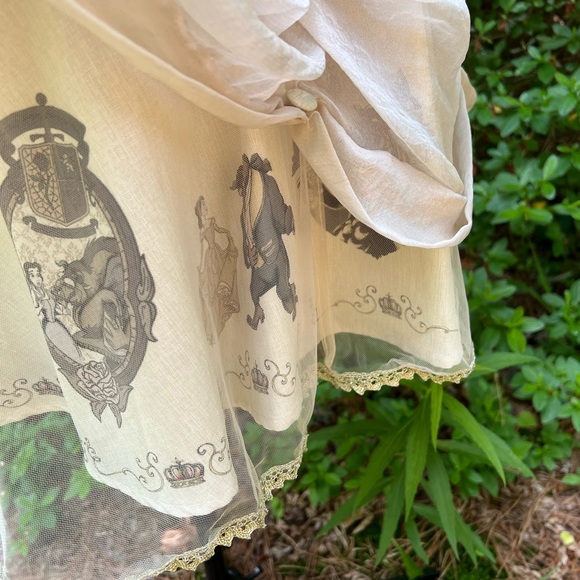 Secret Honey Disney Belle Yellow dress Dance Beauty and the Beast Cosplay Tagged - Picture 11 of 14